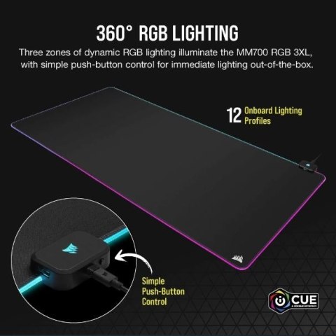 Podkładka pod mysz MM700 RGB 3XL