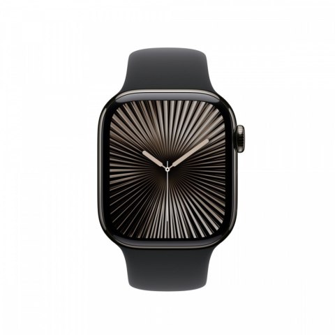 Pasek sportowy w kolorze czarnym do koperty 42 mm - rozmiar S/M Pasek sportowy w kolorze czarnym do koperty 42 mm - rozmiar S/M