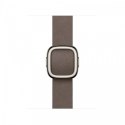 Pasek w kolorze szarobrązowym z klamrą nowoczesną do koperty 42 mm - rozmiar M