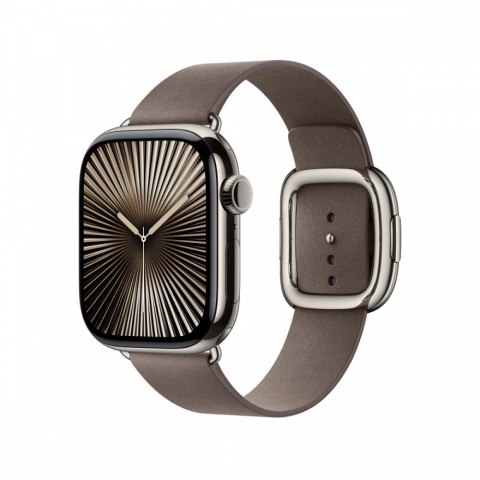 Pasek w kolorze szarobrązowym z klamrą nowoczesną do koperty 42 mm - rozmiar M Pasek w kolorze szarobrązowym z klamrą nowoczesną do koperty 42 mm - rozmiar M