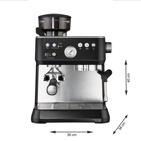 Ekspres kolbowy Grind & Infuse Perfetta czarny Ekspres kolbowy Grind & Infuse Perfetta czarny