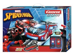 Go Tor samochodowy z pojazdami Spider Man Racing 4,9m