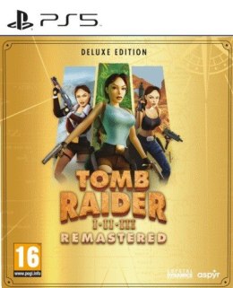 Gra PlayStation 5 Tomb Raider I-III Remastered Starring Lara Croft Deluxe Edition
