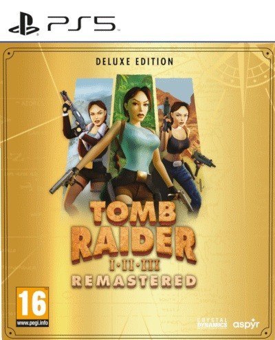 Gra PlayStation 5 Tomb Raider I-III Remastered Starring Lara Croft Deluxe Edition