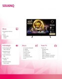Telewizor MINI-LED ULED 50 cali 50U6NQ