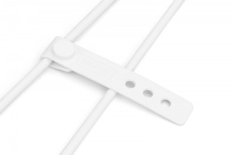 Kabel połączeniowy silikonowy USB-C - Lightning, USB 2.0 60W, certyfikat MFI, 0,5m Biały Kabel połączeniowy silikonowy USB-C - Lightning, USB 2.0 60W, certyfikat MFI, 0,5m Biały