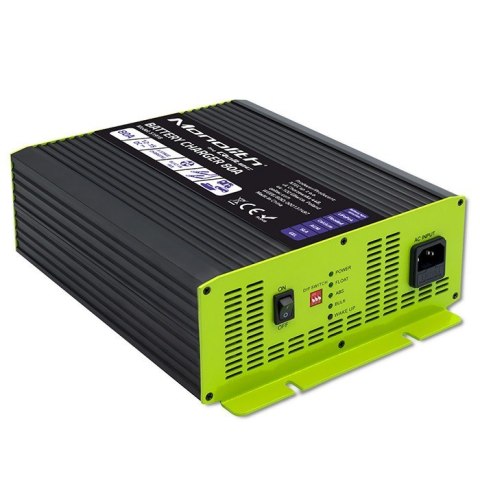 Inteligentna ładowarka do akumulatorów LiFePO4 AGM GEL SLA | 80A | 12V Inteligentna ładowarka do akumulatorów LiFePO4 AGM GEL SLA | 80A | 12V