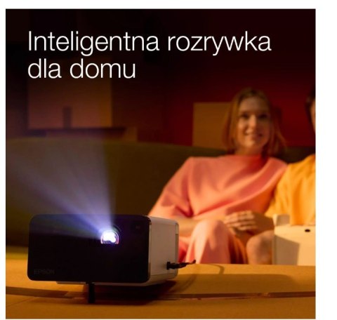 Projektor mini laser EF-21W bialy FHD/1000L/5m:1/2.3kg