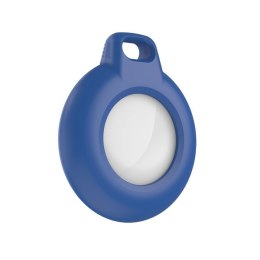 Breloczek do kluczy do Apple AirTag Secure Holder Keyring wodoodporny niebieski