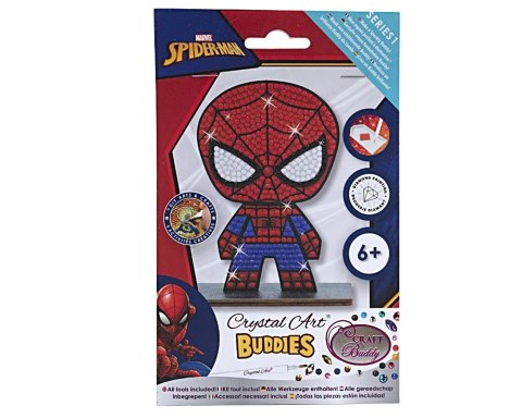 Mozaika diamentowa Crystal Art Buddies Figurka 2D Spider Man
