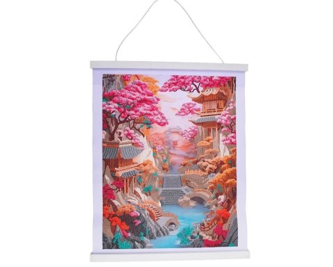 Plakat Crystal Art Kwitnąca Wiśnia