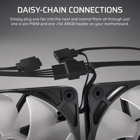 Wentylator RS140 ARGB 140mm Fan Single Pack Wentylator RS140 ARGB 140mm Fan Single Pack