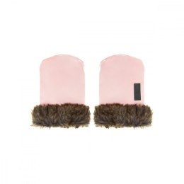 Rękawiczki do wózka różowe