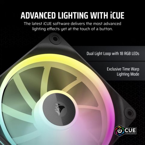 Wentylator iCUE LINK LX120 RGB 120mm Triple Fan Kit Wentylator iCUE LINK LX120 RGB 120mm Triple Fan Kit
