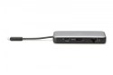 Stacja dokująca podróżna USB-C 7 portowa, max. 4K/60Hz z HDR, HDMI, USB-A 3.2 Gen1, Gigabit Ethernet, SD/Micro SD, PD 100W