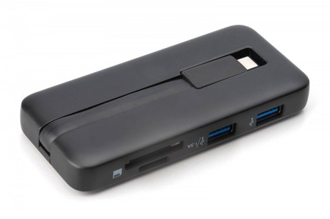 Stacja dokująca podróżna USB-C 7 portowa, max. 4K/60Hz z HDR, HDMI, USB-A 3.2 Gen1, Gigabit Ethernet, SD/Micro SD, PD 100W Stacja dokująca podróżna USB-C 7 portowa, max. 4K/60Hz z HDR, HDMI, USB-A 3.2 Gen1, Gigabit Ethernet, SD/Micro SD, PD 100W