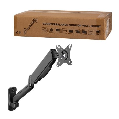 Uchwyt do monitora,VESA , 17-32', max. 9kg