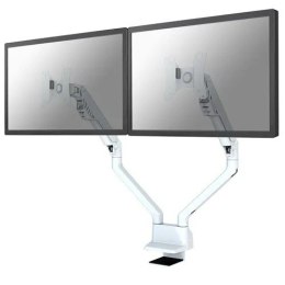 Uchwyt biurkowy FPMA-D750DWHITE2 na 2 ekrany 10-32 cali 75x75-100x100 2-8kg h:20-51cm PIVOT 180 stopni