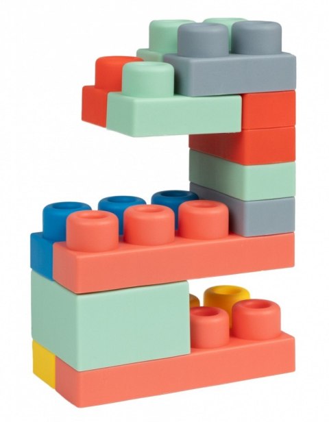 Klocki miękkie 20 elementów