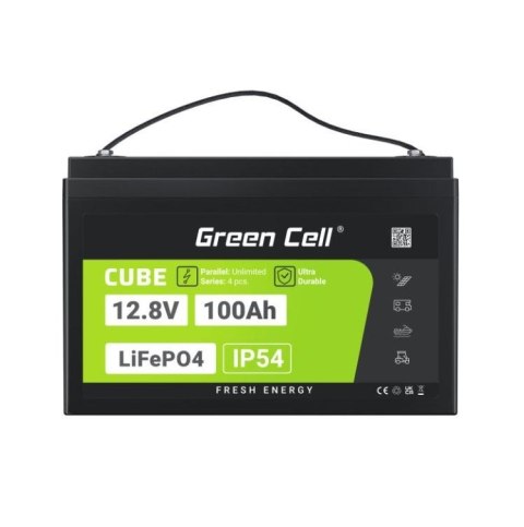 Akumulator LiFePO4 100Ah 12V/12.8V 1280Wh