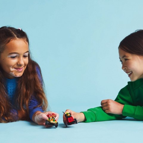 Klocki City 60458 Zestaw wyścigówek: pizza kontra wóz strażacki