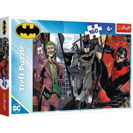 Puzzle 160 elementów Batman gotowy do akcji