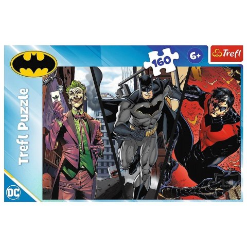 Puzzle 160 elementów Batman gotowy do akcji
