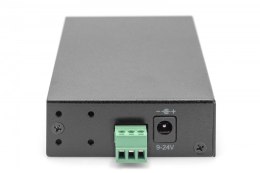 Hub/Koncentrator przemysłowy 7-portowy USB 3.0 SuperSpeed aktywny, metalowa konstrukcja, szyna DIN