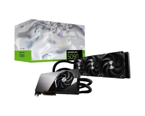 Karta graficzna GeForce RTX 5090 SUPRIM LIQUID SOC 32G GDDR7 512bit 3DP/HDMI Karta graficzna GeForce RTX 5090 SUPRIM LIQUID SOC 32G GDDR7 512bit 3DP/HDMI