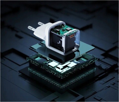 PA-B1L White Omnia II Mini ładowarka sieciowa 1xUSB-C PowerDelivery 30W 5A