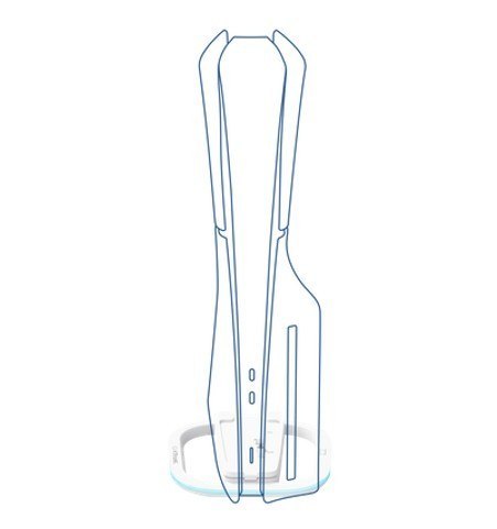 Pionowa podstawka do PlayStation 5 GXT 229 LED Biała