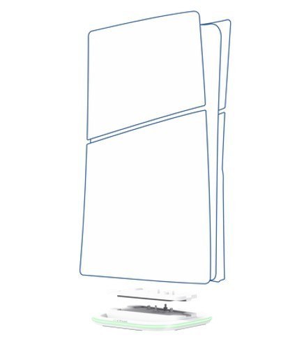 Pionowa podstawka do PlayStation 5 GXT 229 LED Biała