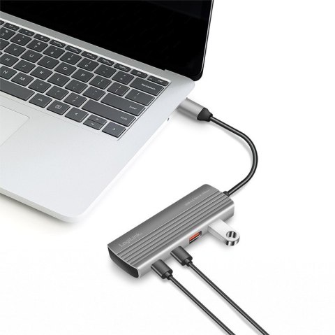 Hub USB3.2 Gen2, 2xUSB A, 2x USB-C, PD, 100W Hub USB3.2 Gen2, 2xUSB A, 2x USB-C, PD, 100W