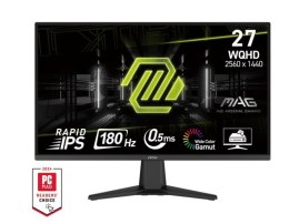 Monitor MAG 275QF 27 cali/LED/QHD/Flat/180Hz/Black