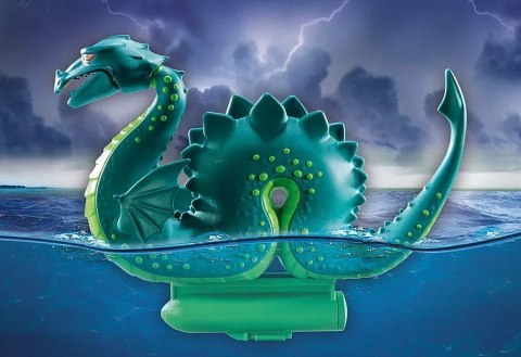 Zestaw z figurkami My Life 71830 Wiking z morskim potworem