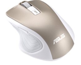 Bezgłośna mysz bezprzewodowa MW202 4000 DPI Gold