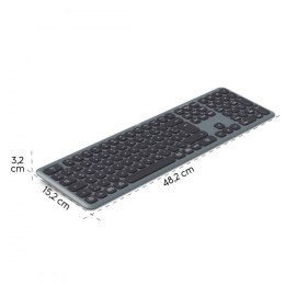 Klawiatura WK-550 multi device Czarno-szara