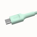 Kabel USB-C-USB-C PowerStream 100W oplot 1,2m zielony