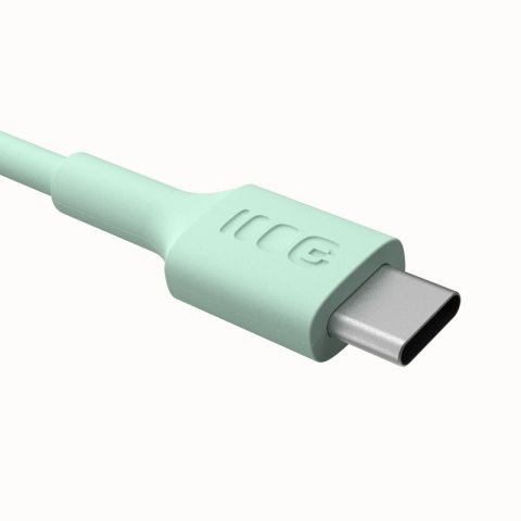 Kabel USB-C-USB-C PowerFlex 100W silikonowy 2m zielony