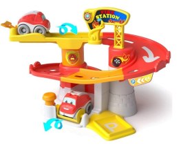 Garaż Straż pożarna i przewrotne samochodziki