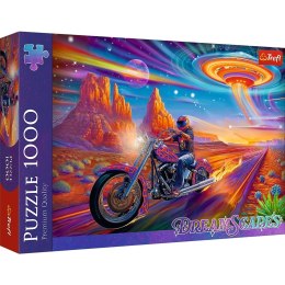 Puzzle 1000 elementów DreamScapes Szalona jazda motocykl