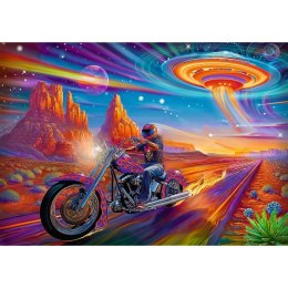 Puzzle 1000 elementów DreamScapes Szalona jazda motocykl