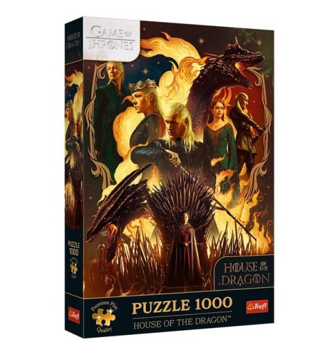 Puzzle 1000 elementów Ród Smoka Gra o tron