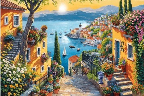 Puzzle 1500 elementów Nadmorski widok