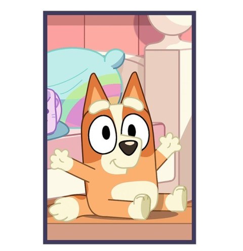 Puzzle 3x50 elementów Bluey rodzina