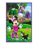 Puzzle 3x80 elementów Minnie i przyjaciele
