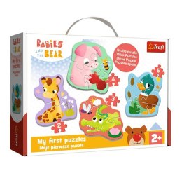 Puzzle Baby Classic Bobaskowe zwierzątka