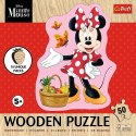 Puzzle drewniane 50 elementów Wesoła Minnie
