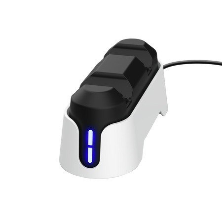 Stacja ładująca GXT228 2xPAD PS5 Czarno-biała