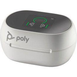 Etui do ładowania białe z ekranem dotykowym Voyager Free 60+ UC do adaptera BT700 USB-C 8L590AA